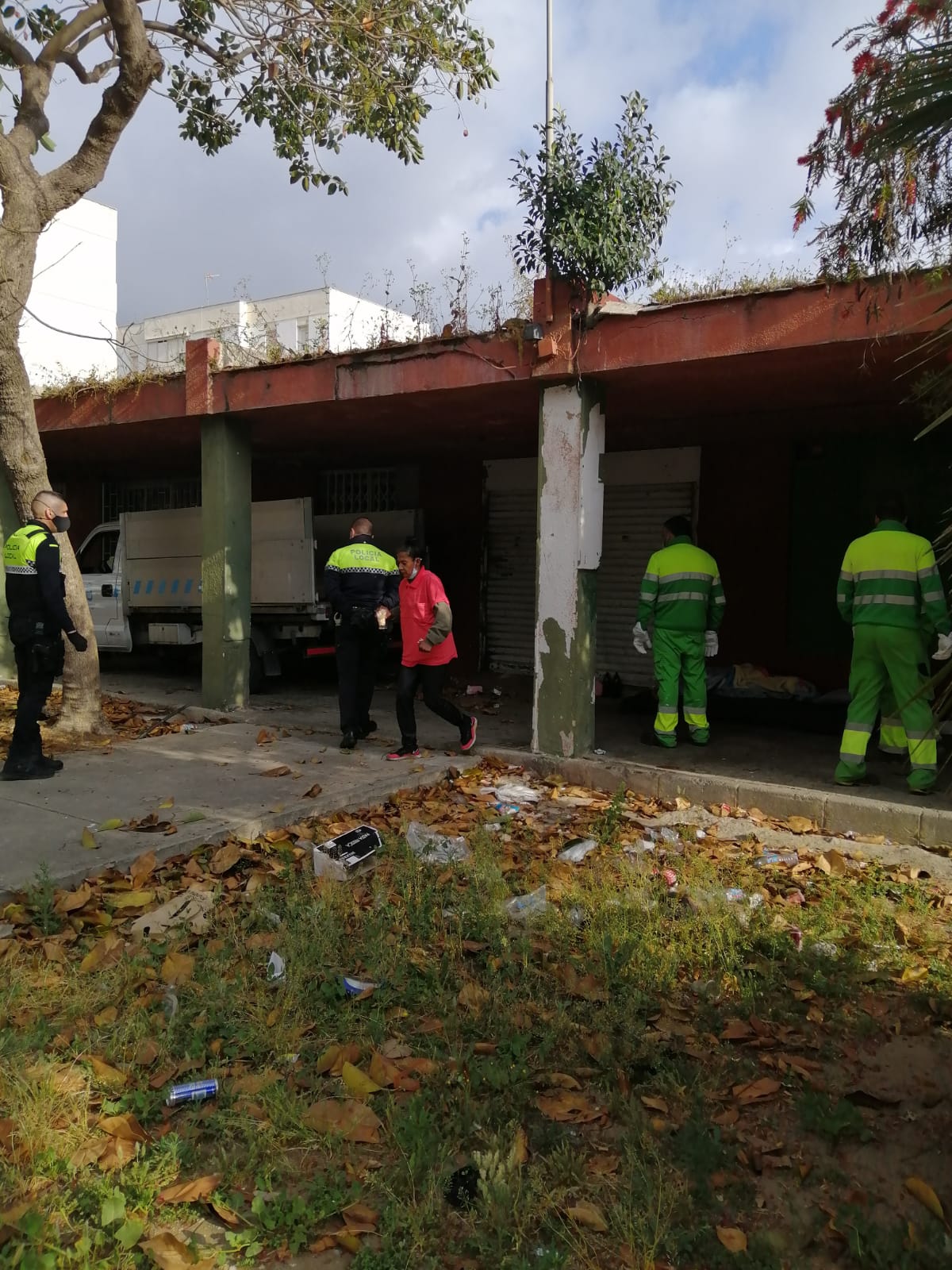 LIMPIEZA Y DESINFECCION VIRGEN DE LA PALMA INDIGENTES 1