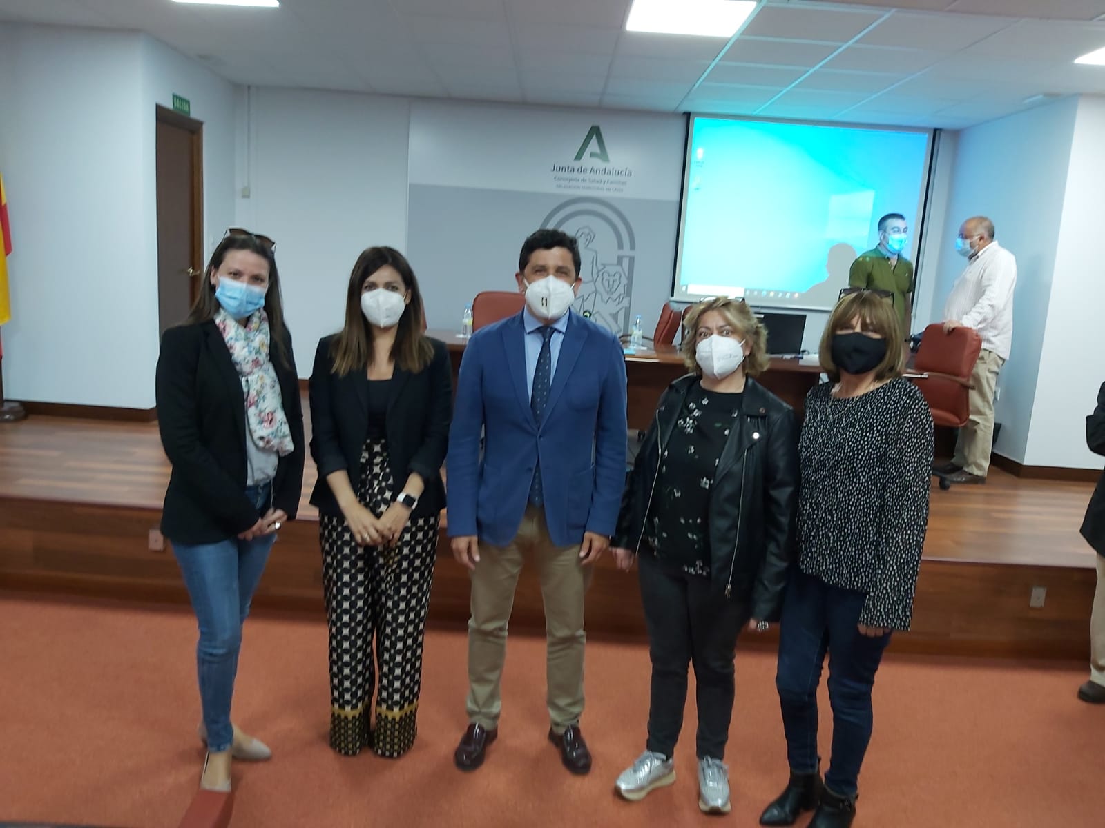 REUNION EN CADIZ CON CONSEJERIA DE SALUD