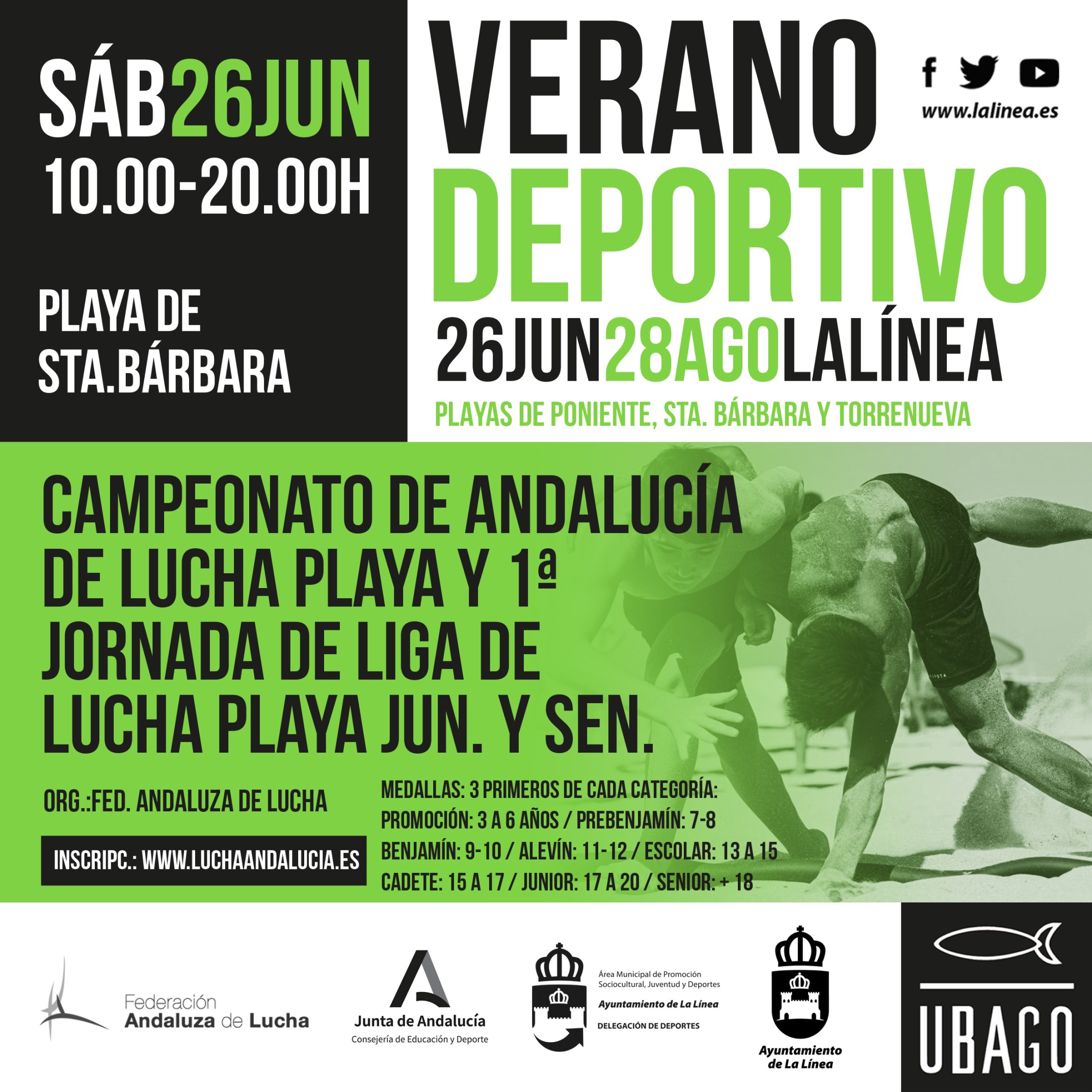 Baner RRSS Verano Deportivo Lucha