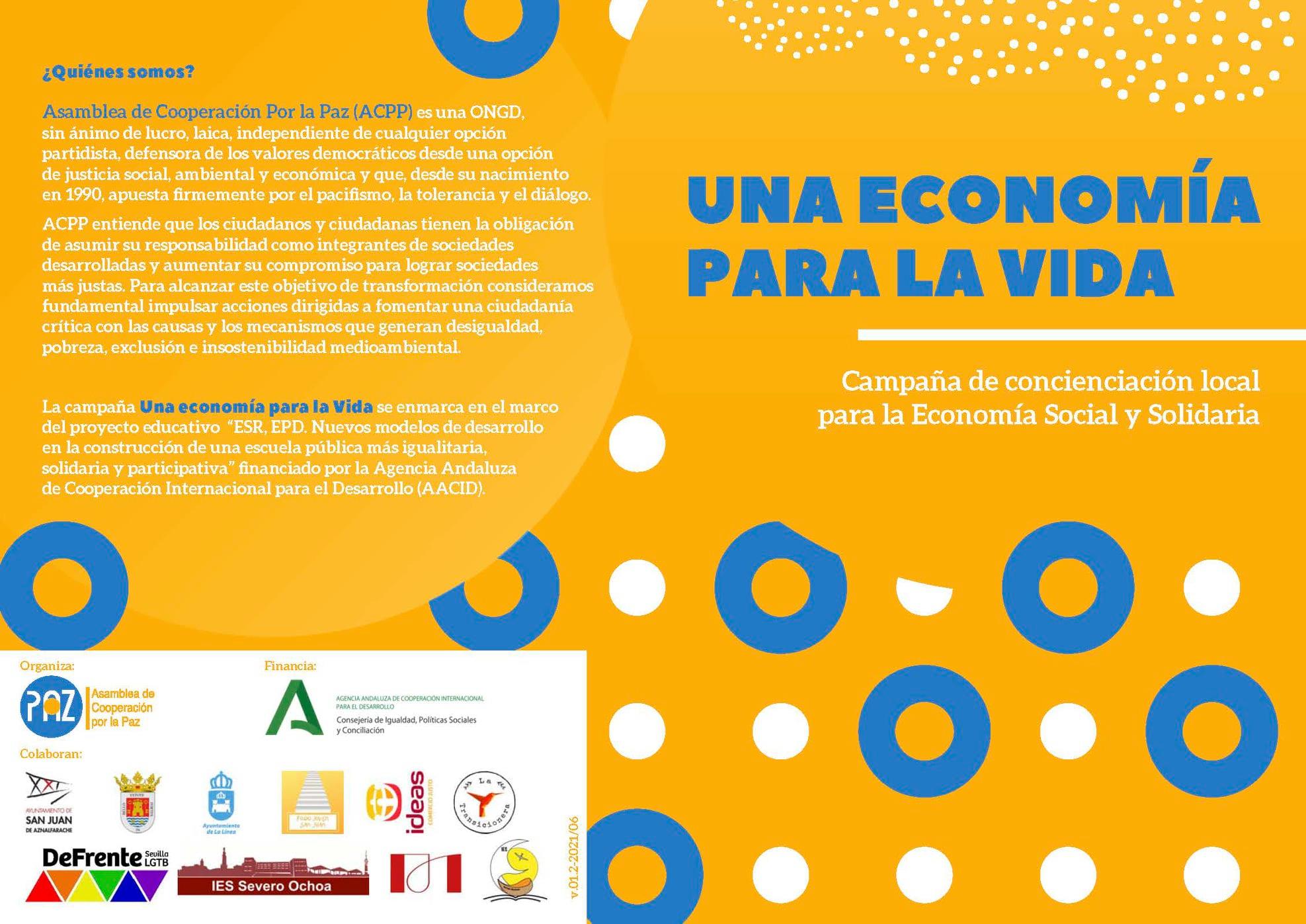 CAMPAÑA UNA ECONOMIA PARA LA VIDA