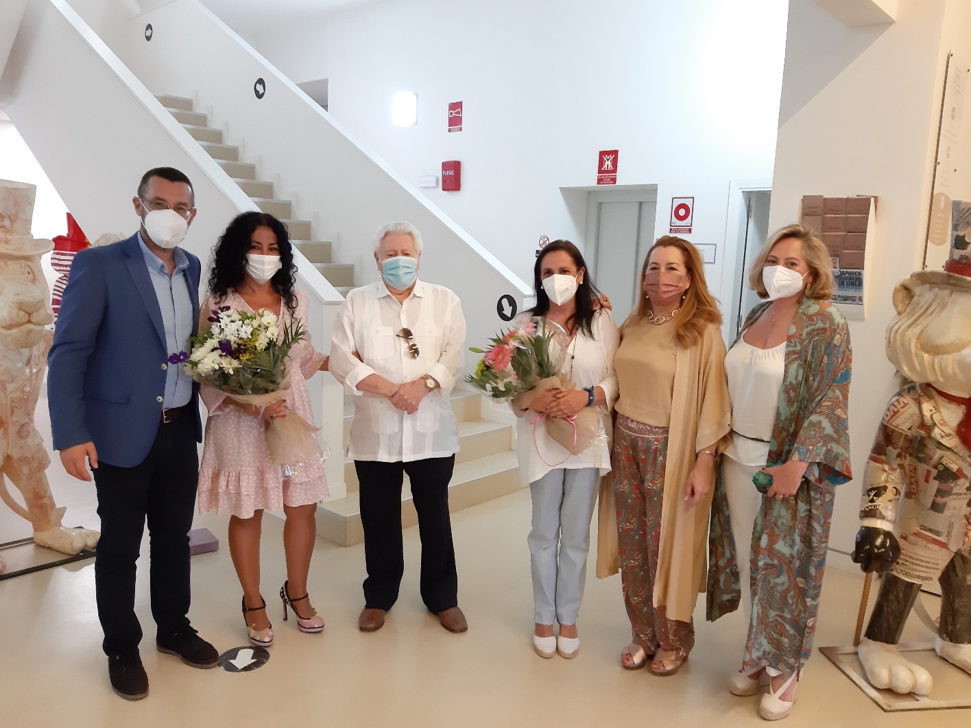 Inauguracion exposicion Isidoro Villalobos