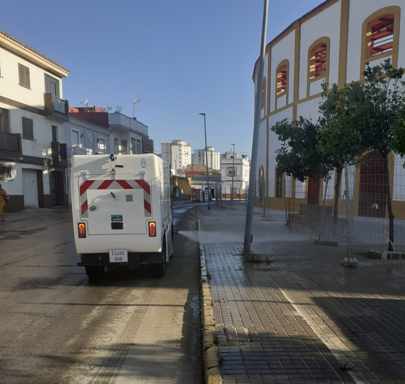 LIMPIEZA DE ARENA PLAZA DE TOROS