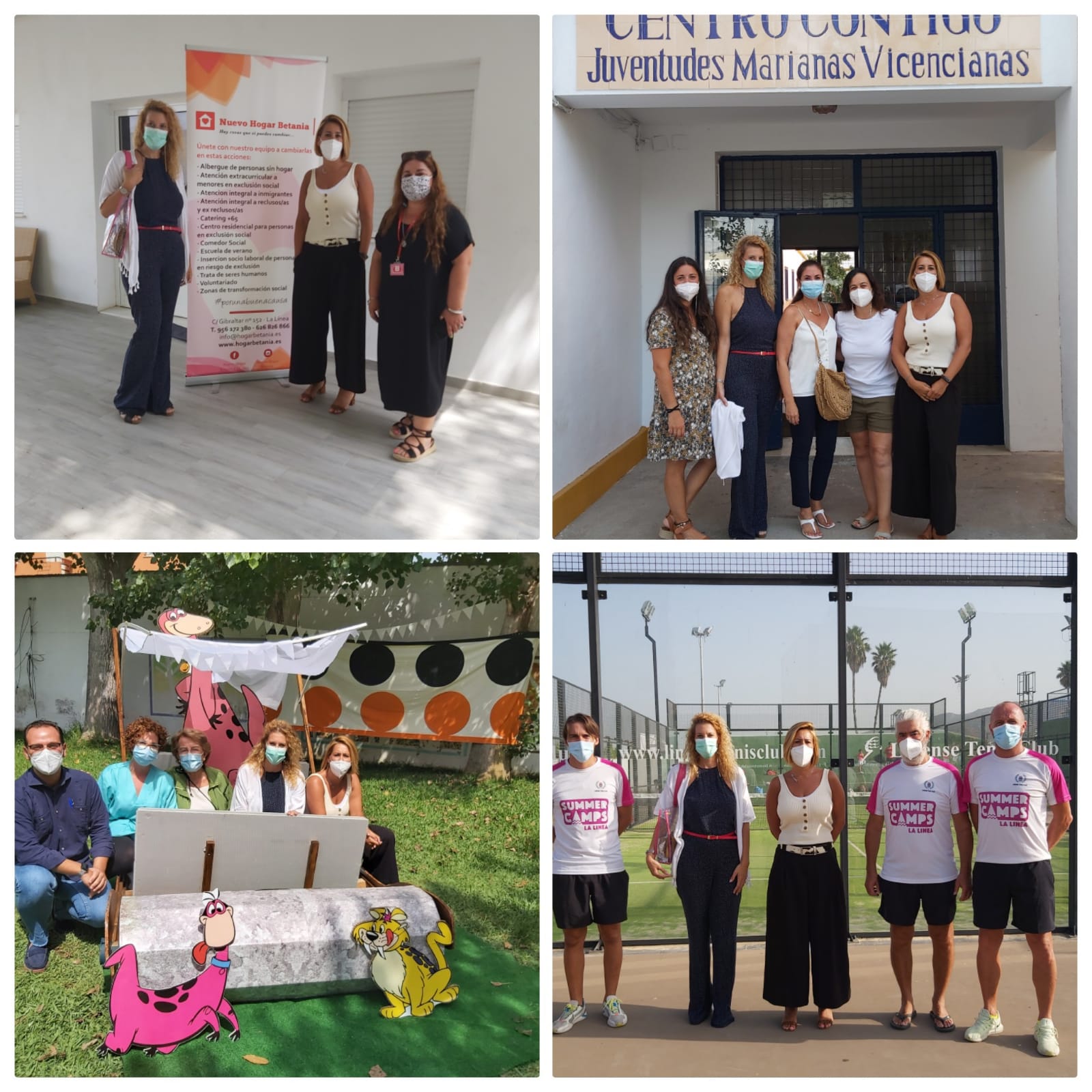 Visita a campamentos de verano