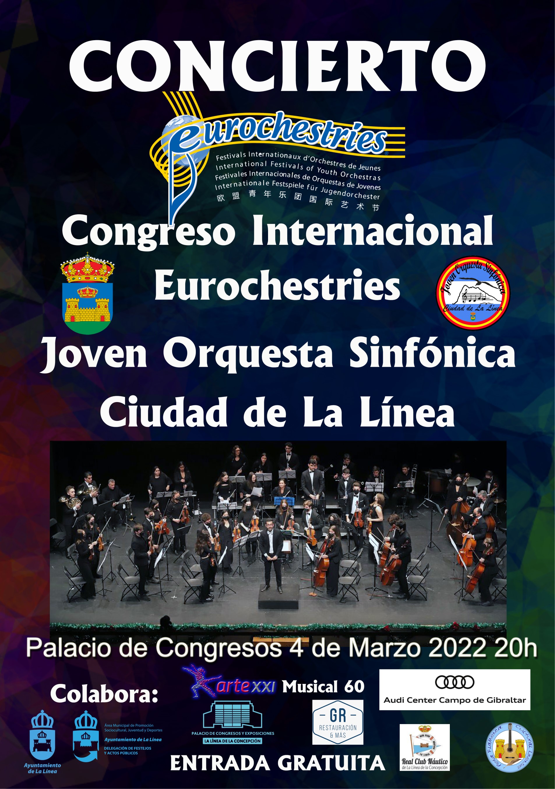 Cartel Concierto Eurochestries