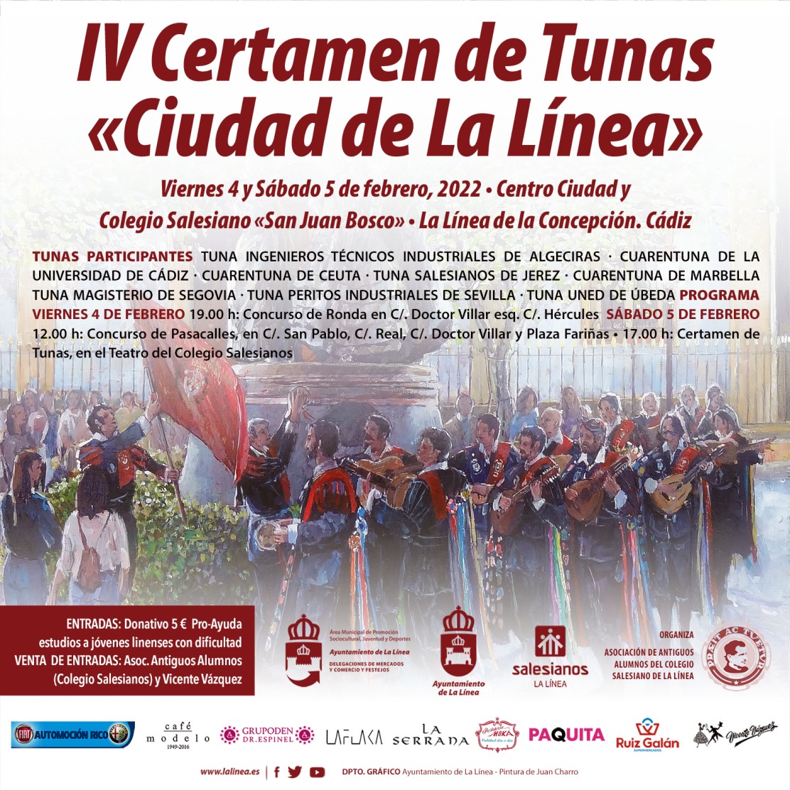 RRSS Certamen de Tunas 2022