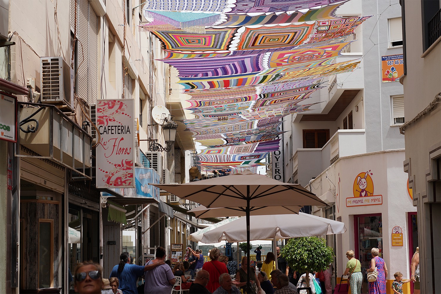 Calle de las flores toldos croche