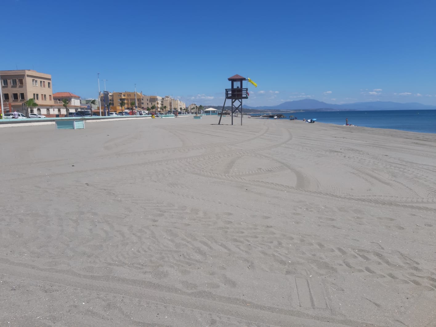 Playa levante tras San Juan