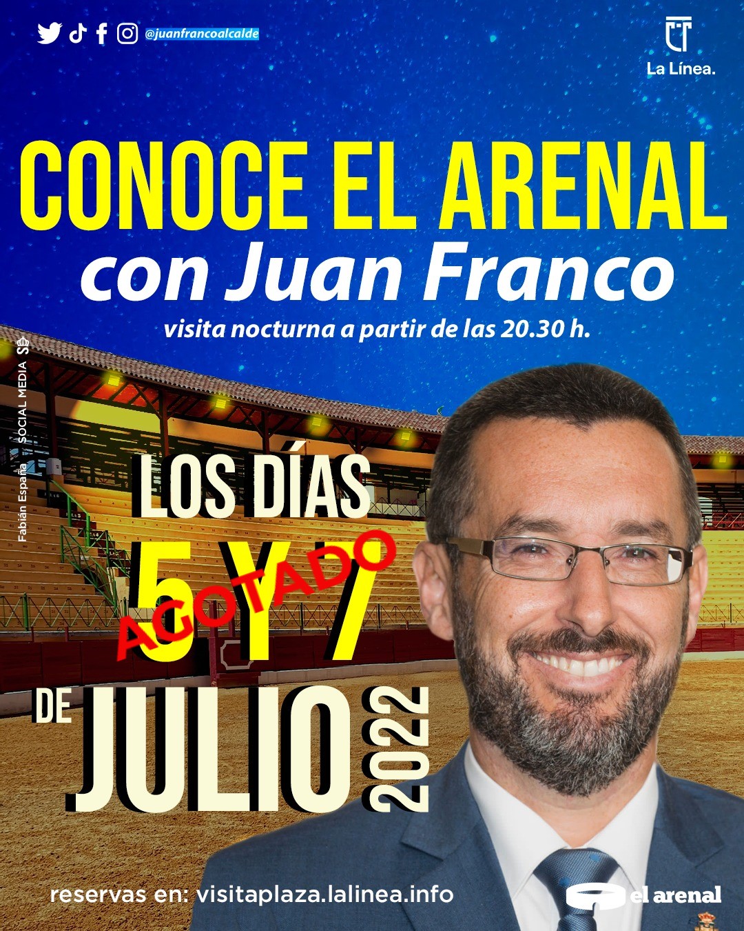 Visitas nocturnas plaza de toros agotadas