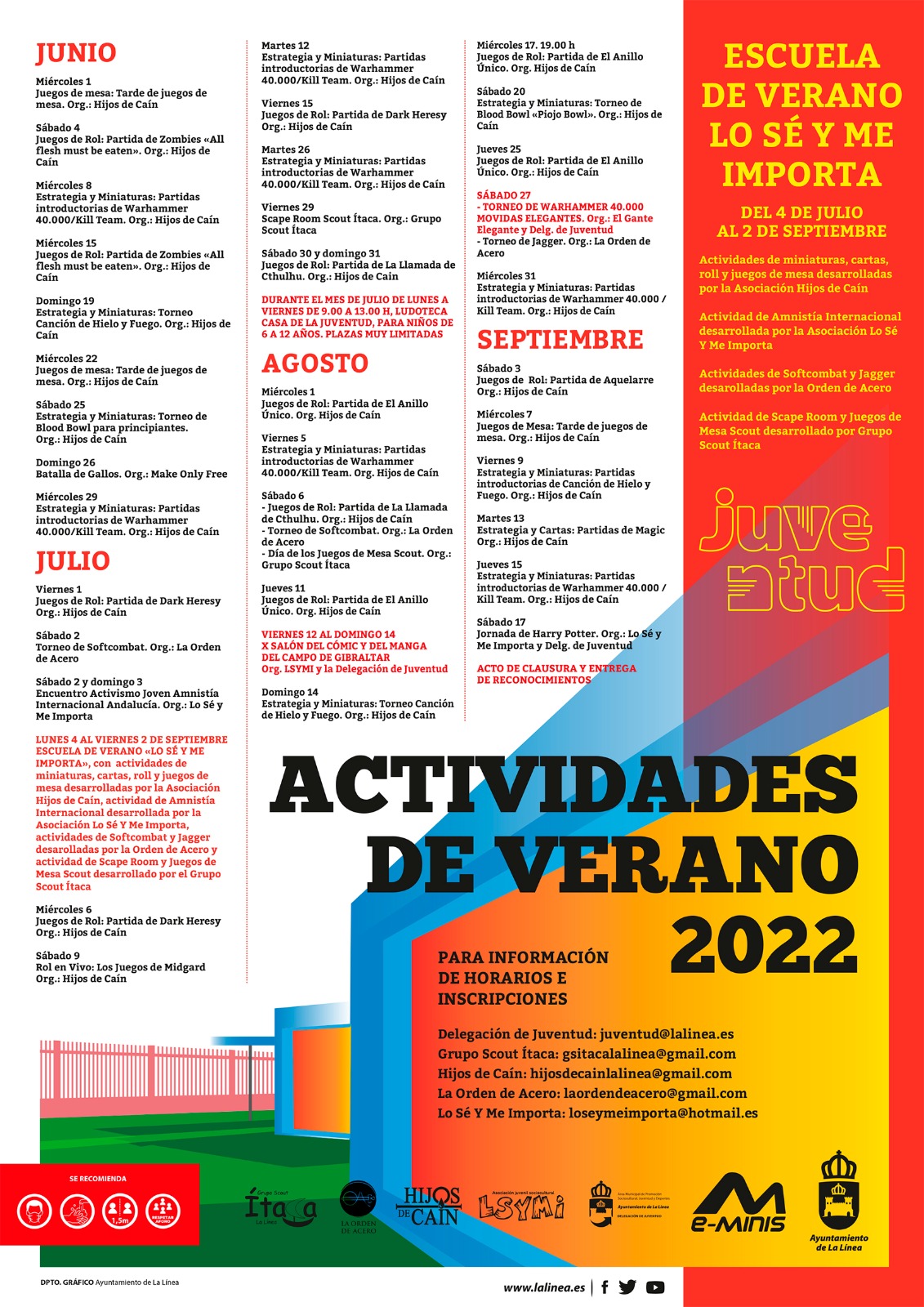 Cartel Verano Juventud